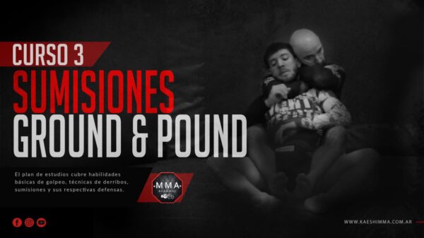 CURSO DE SUMISIONES Y GROUND & POUND PARA MMA